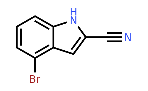 955978-74-2 | 4-Bromo-1H-indole-2-carbonitrile