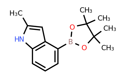 955979-22-3 | 2-Methyl-4-(tetramethyl-1,3,2-dioxaborolan-2-yl)-1H-indole