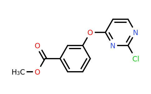 956039-63-7 | Methyl 3-[(2-chloropyrimidin-4-yl)oxy]benzoate