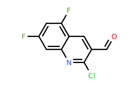 956631-90-6 | 2-Chloro-5,7-difluoroquinoline-3-carbaldehyde