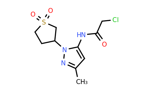956769-05-4 | 2-Chloro-n-[1-(1,1-dioxo-1λ6-thiolan-3-yl)-3-methyl-1h-pyrazol-5-yl]acetamide