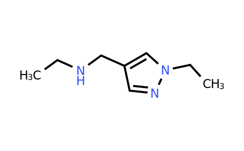 956935-37-8 | Ethyl[(1-ethyl-1h-pyrazol-4-yl)methyl]amine
