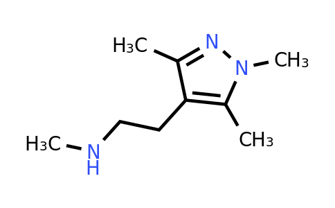 956950-96-2 | n-Methyl-2-(1,3,5-trimethyl-1h-pyrazol-4-yl)ethan-1-amine
