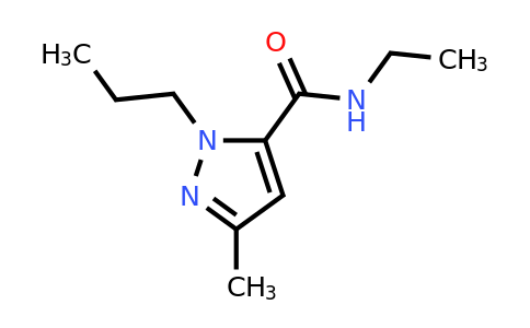 956951-10-3 | N-ethyl-3-methyl-1-propyl-1H-pyrazole-5-carboxamide