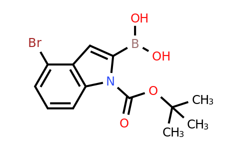 957034-29-6 | (4-Bromo-1-(tert-butoxycarbonyl)-1H-indol-2-yl)boronic acid