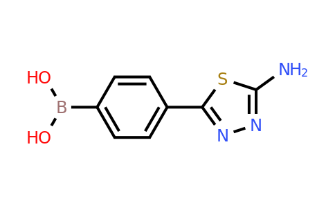 957034-52-5 | (4-(5-Amino-1,3,4-thiadiazol-2-yl)phenyl)boronicacid