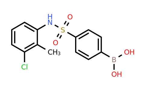957066-10-3 | (4-(n-(3-Chloro-2-methylphenyl)sulfamoyl)phenyl)boronic acid