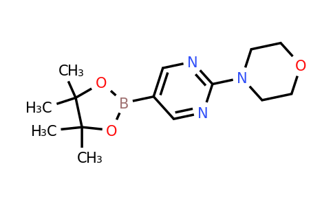 957198-30-0 | 4-(5-(4,4,5,5-Tetramethyl-1,3,2-dioxaborolan-2-yl)pyrimidin-2-yl)morpholine