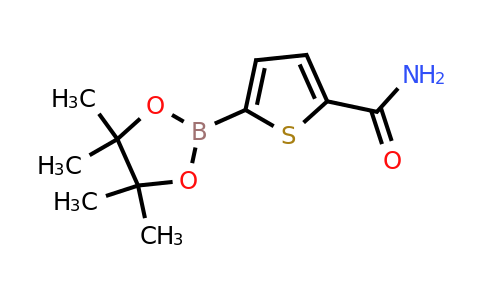 957344-92-2 | 5-(4,4,5,5-Tetramethyl-1,3,2-dioxaborolan-2-yl)thiophene-2-carboxamide
