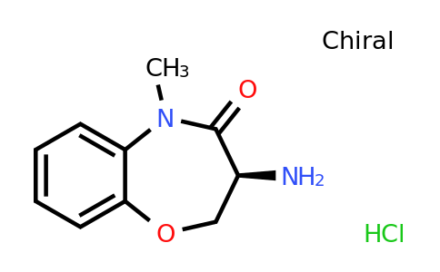 958488-72-7 | 3-Amino-5-methyl-2,3-dihydrobenzo[b][1,4]oxazepin-4(5H)-one hydrochloride