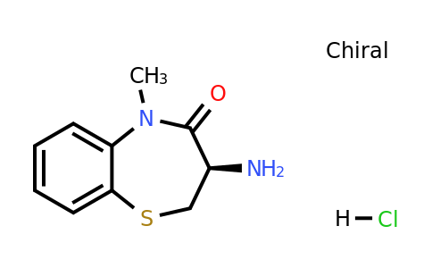 958489-37-7 | (R)-3-Amino-5-methyl-2,3-dihydrobenzo[b][1,4]thiazepin-4(5H)-one hydrochloride