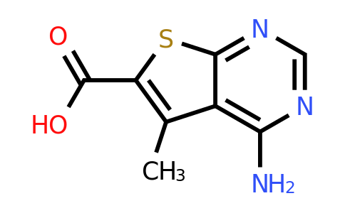 958785-70-1 | 4-Amino-5-methylthieno[2,3-d]pyrimidine-6-carboxylic acid