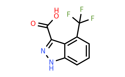 959236-61-4 | 4-(Trifluoromethyl)-1h-indazole-3-carboxylicacid