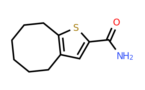 959243-27-7 | 4,5,6,7,8,9-Hexahydrocycloocta[b]thiophene-2-carboxamide