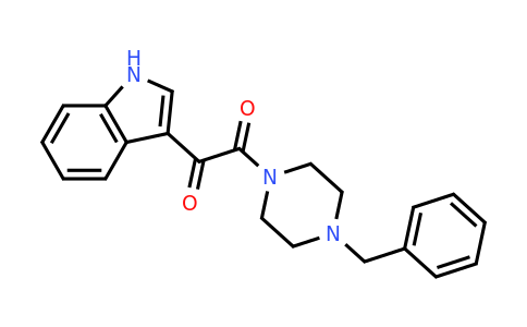 96265-41-7 | 1-(4-Benzylpiperazin-1-yl)-2-(1H-indol-3-yl)ethane-1,2-dione