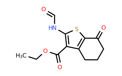 96334-41-7 | Ethyl 2-formamido-7-oxo-4,5,6,7-tetrahydrobenzo[b]thiophene-3-carboxylate