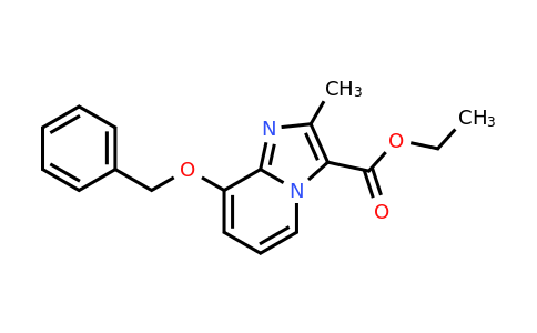 96428-50-1 | Imidazo[1,2-a]pyridine-3-carboxylic acid, 2-methyl-8-(phenylmethoxy)-, ethyl ester