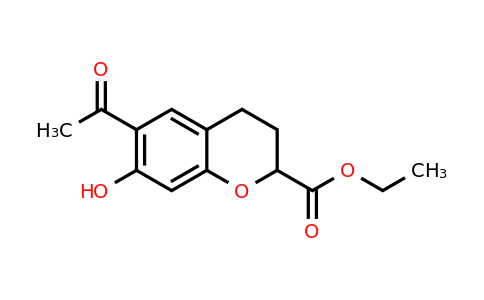 96566-17-5 | Ethyl 6-acetyl-7-hydroxychroman-2-carboxylate