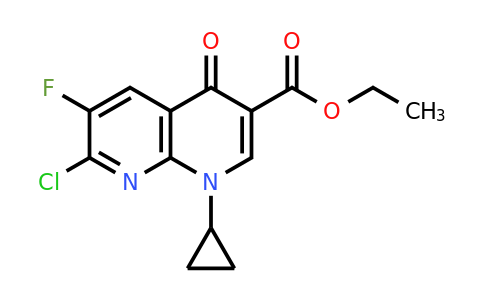 96568-07-9 | Ethyl 7-chloro-1-cyclopropyl-6-fluoro-4-oxo-1,4-dihydro-1,8-naphthyridine-3-carboxylate