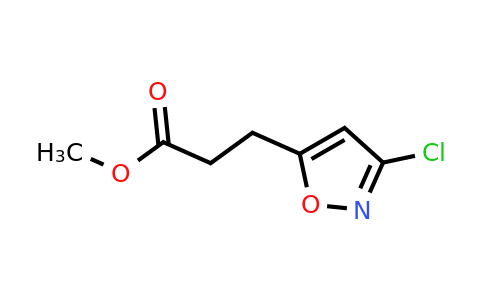 96735-14-7 | Methyl 3-(3-chloroisoxazol-5-yl)propanoate