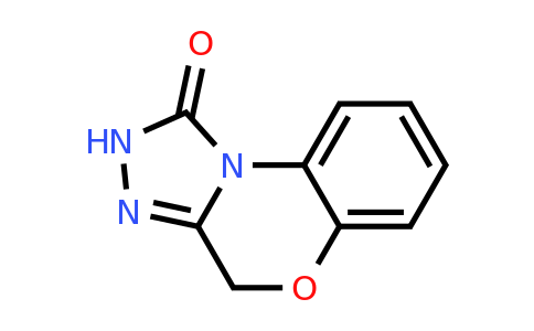 96753-77-4 | 2,4-Dihydro-1H-benzo[b][1,2,4]triazolo[4,3-d][1,4]oxazin-1-one