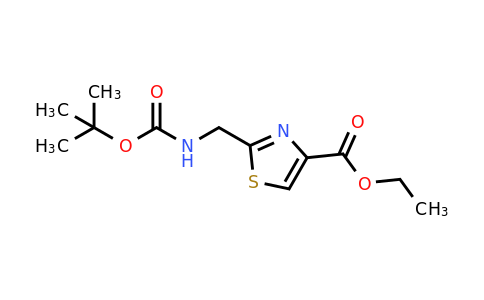 96929-05-4 | Ethyl 2-(((tert-butoxycarbonyl)amino)methyl)thiazole-4-carboxylate