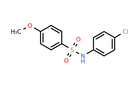 97026-74-9 | N-(4-chlorophenyl)-4-methoxybenzenesulfonamide