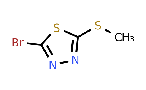 97109-46-1 | 2-Bromo-5-(methylthio)-1,3,4-thiadiazole