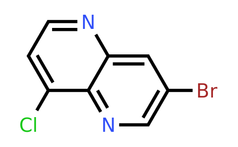 97267-61-3 | 3-Bromo-8-chloro-1,5-naphthyridine