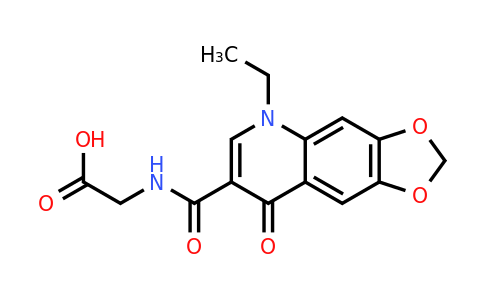 97515-38-3 | (5-Ethyl-8-oxo-5,8-dihydro-[1,3]dioxolo[4,5-g]quinoline-7-carbonyl)glycine