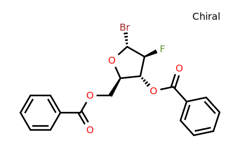 ((2R,3R,4S,5R)-3-(Benzoyloxy)-5-bromo-4-fluorotetrahydrofuran-2-yl)methyl benzoate