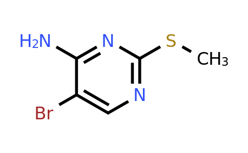 98024-93-2 | 5-Bromo-2-(methylsulfanyl)pyrimidin-4-amine