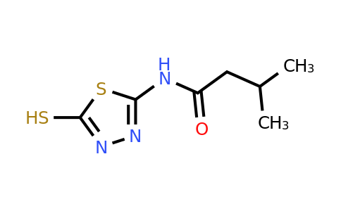 98432-30-5 | n-(5-Mercapto-1,3,4-thiadiazol-2-yl)-3-methylbutanamide