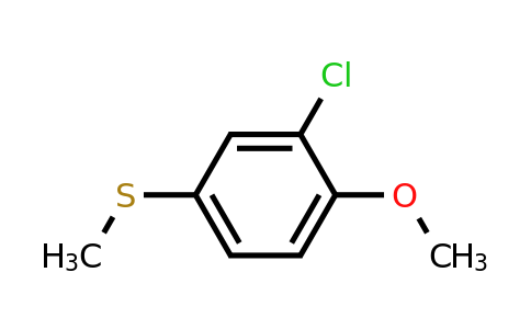 2-Chloro-1-methoxy-4-(methylthio)benzene