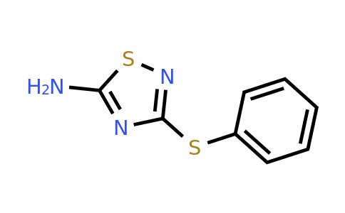 98555-22-7 | 1,2,4-Thiadiazol-5-amine, 3-(phenylthio)-
