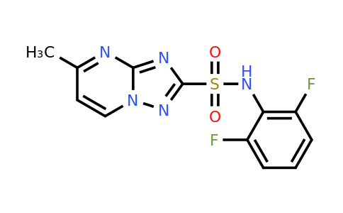 98967-40-9 | N-(2,6-Difluorophenyl)-5-methyl-[1,2,4]triazolo[1,5-a]pyrimidine-2-sulfonamide