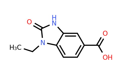 99072-14-7 | 1-Ethyl-2-oxo-2,3-dihydro-1h-1,3-benzodiazole-5-carboxylic acid