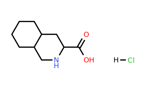 99189-26-1 | Decahydro-isoquinoline-3-carboxylic acid hydrochloride