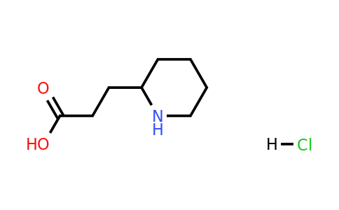 3-(Piperidin-2-yl)propanoic acid hydrochloride