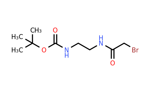 99616-36-1 | tert-Butyl (2-(2-bromoacetamido)ethyl)carbamate