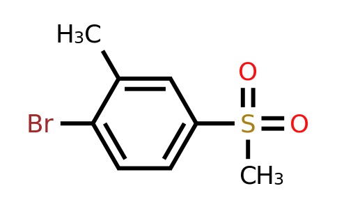 99769-28-5 | 1-Bromo-2-methyl-4-(methylsulfonyl)benzene