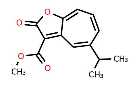 5-Isopropyl-3-(methoxycarbonyl)-2H-cyclohepta[b]furan-2-one