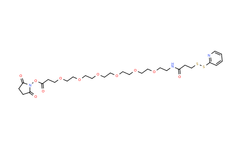 SPDP-PEG6-NHS ester