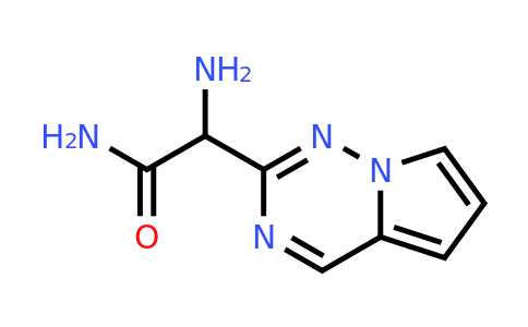 2089664-78-6 | 2-amino-2-{pyrrolo[2,1-f][1,2,4]triazin-2-yl}acetamide